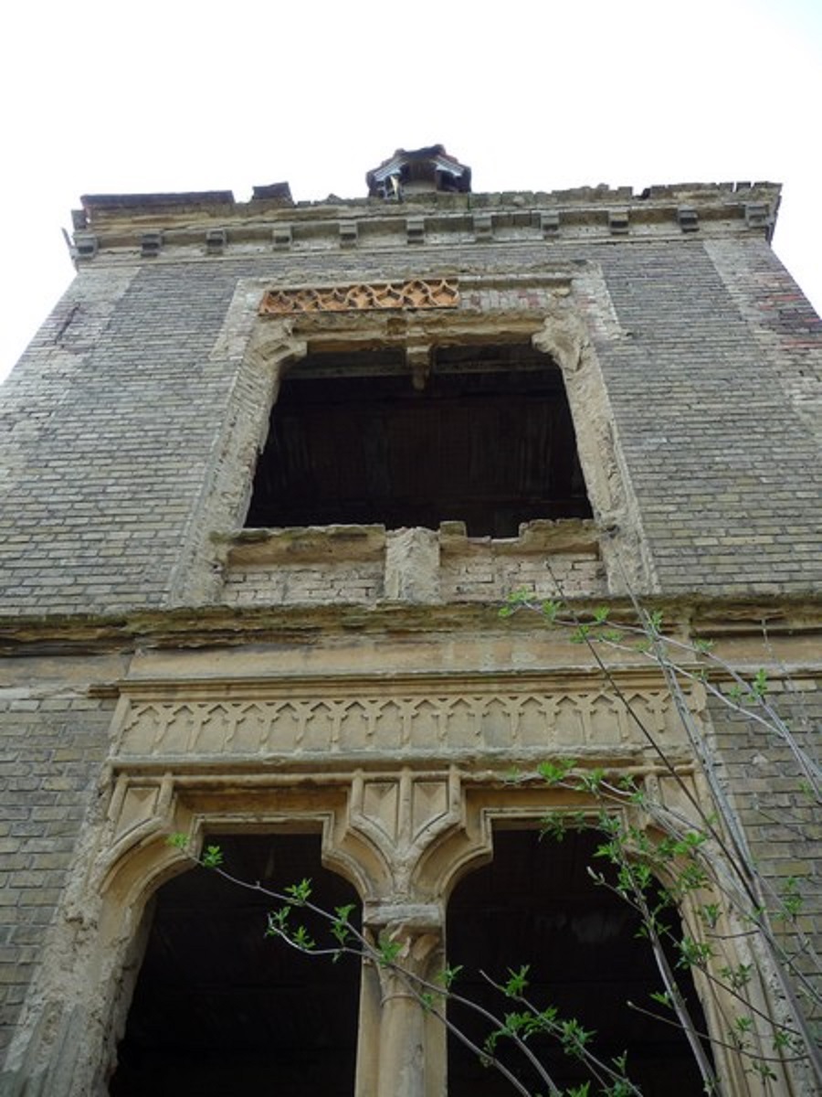 Abandoned Pfaffenhof Mansion Near the Richard Factory Complex, Litoměřice