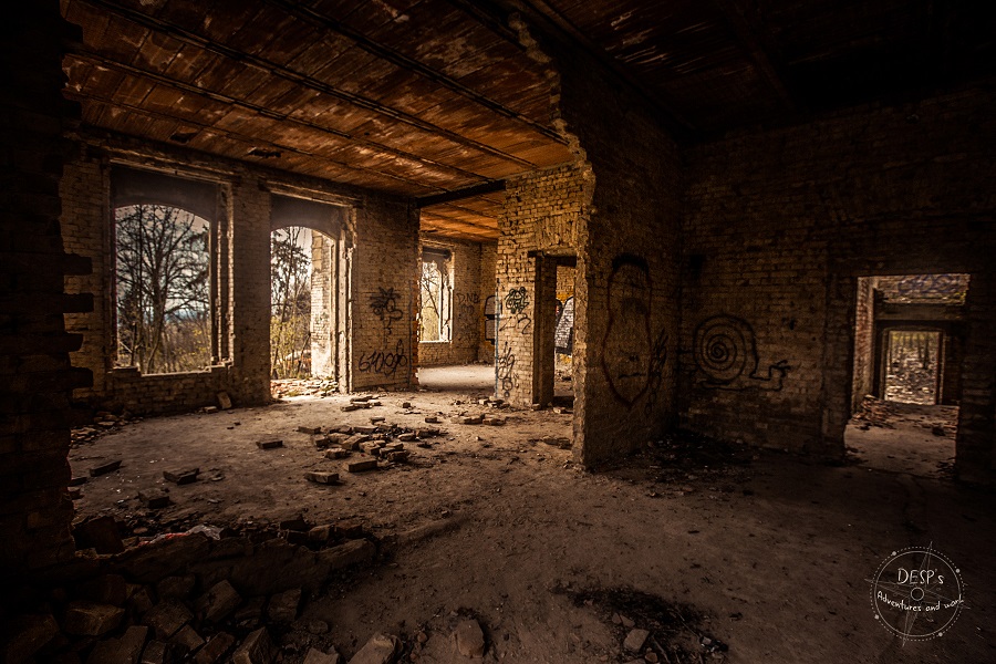 Abandoned Pfaffenhof Mansion Near the Richard Factory Complex, Litoměřice