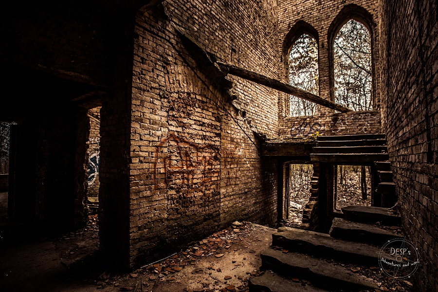 Abandoned Pfaffenhof Mansion Near the Richard Factory Complex, Litoměřice