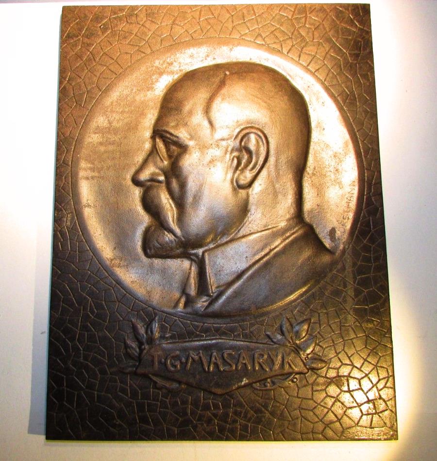 Czech Bronze Plaques from the First Half of the 20th Century