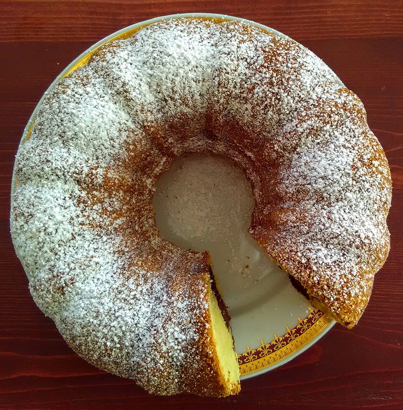 Czech Marble Cake or Bábovka