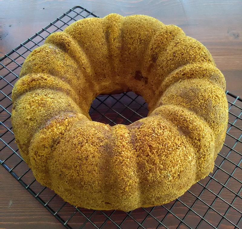 Czech Marble Cake or Bábovka