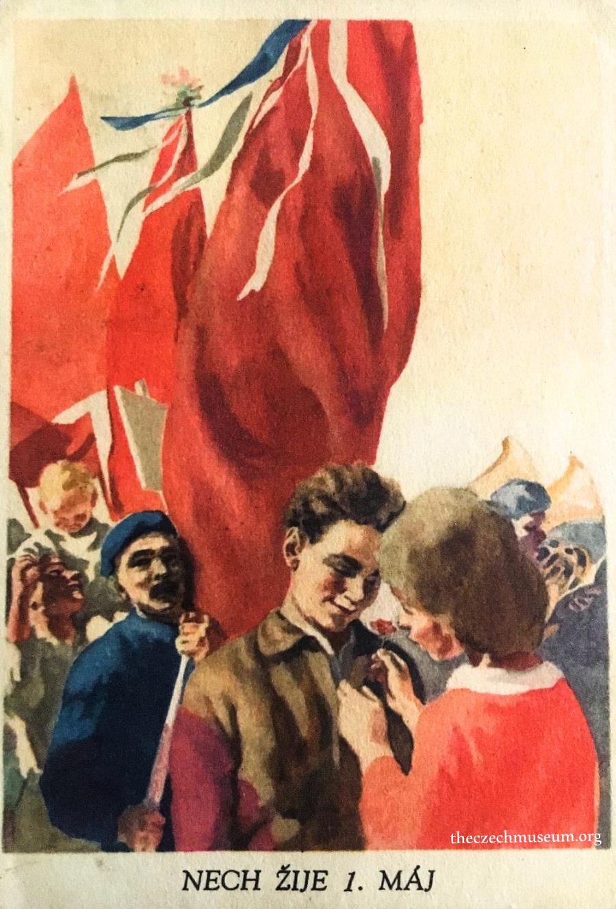 1945 Soviet Propaganda Posters for the Liberation of Czechoslovakia