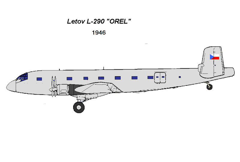 The Letov L-290 Orel Maneuvering Through Prague