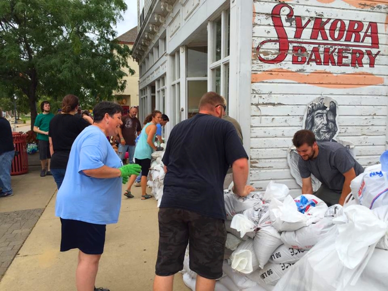 Sykora Bakery in Czech Village, Cedar Rapids, Iowa
