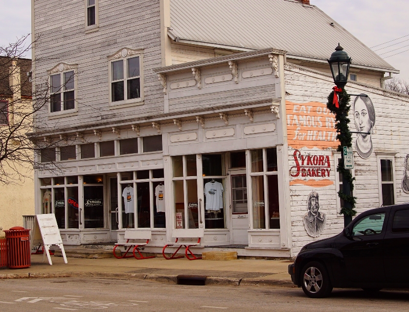 Sykora Bakery in Czech Village, Cedar Rapids, Iowa