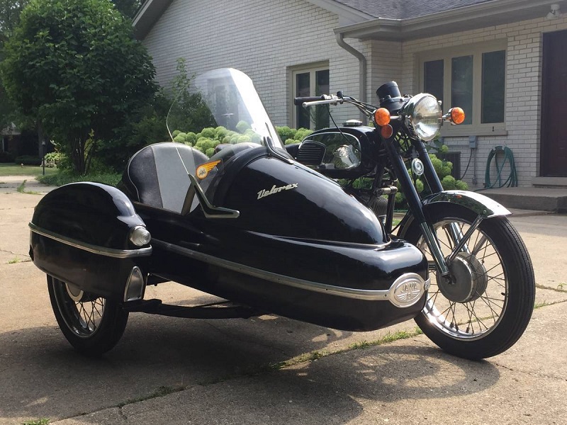  Jawa 350TS with Velorex sidecar