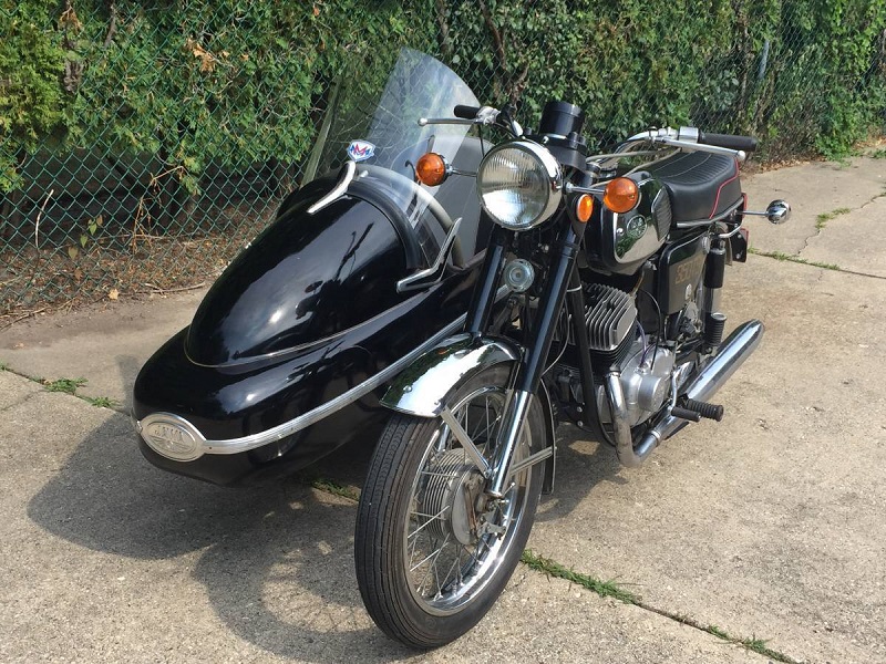  Jawa 350TS with Velorex sidecar