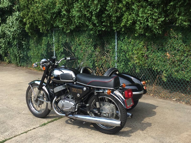  Jawa 350TS with Velorex sidecar