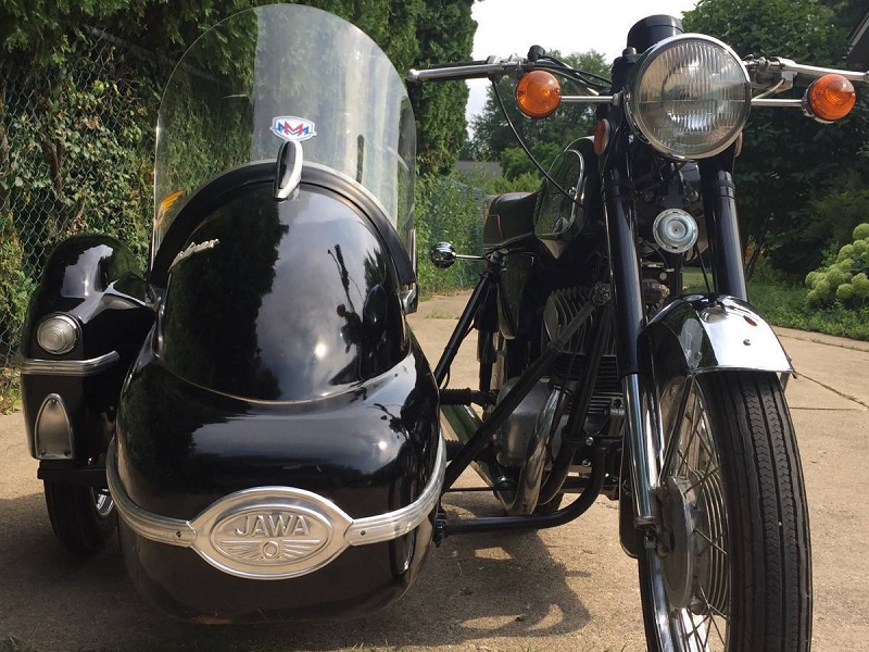  Jawa 350TS with Velorex sidecar