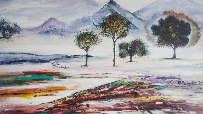 Czech Contemporary Abstract Artist Radka Bartosikova