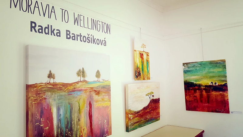 Czech Contemporary Abstract Artist Radka Bartosikova