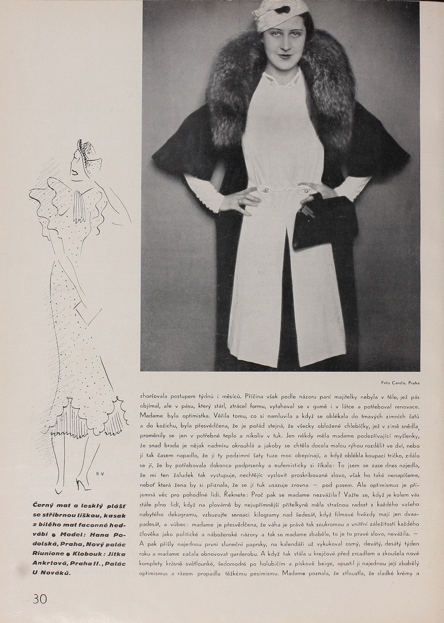 Dress Designs of Hana Podolská at TresBohemes