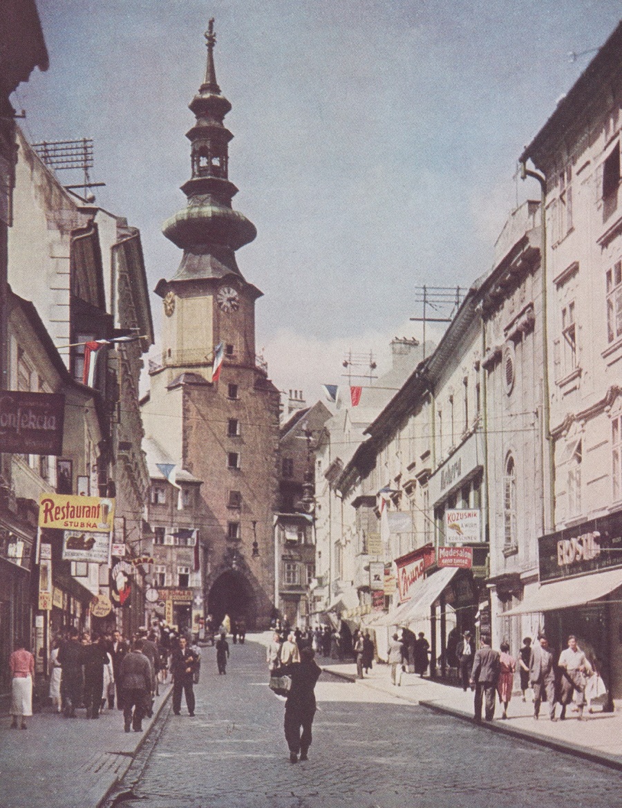 A VENERABLE GATEWAY LINKS BRATISLAVA WITH ITS VARIED PAST.
