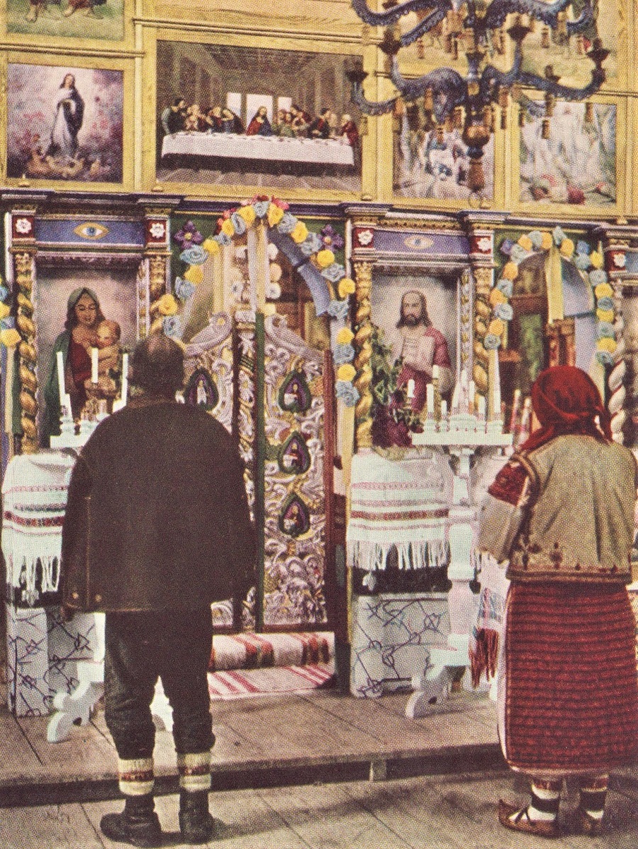 "LITTLE RUSSIANS" MUST STAND TO WORSHIP HERE.