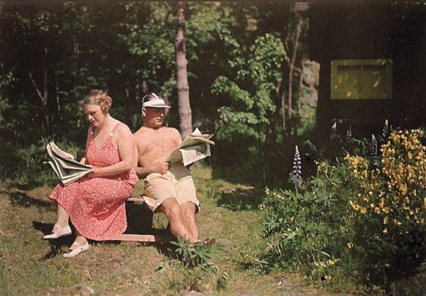 Earliest Czech Autochrome Photograph