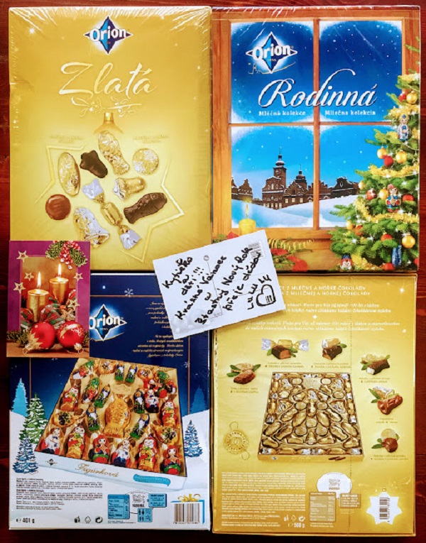 Czech Christmas Chocolate Collections