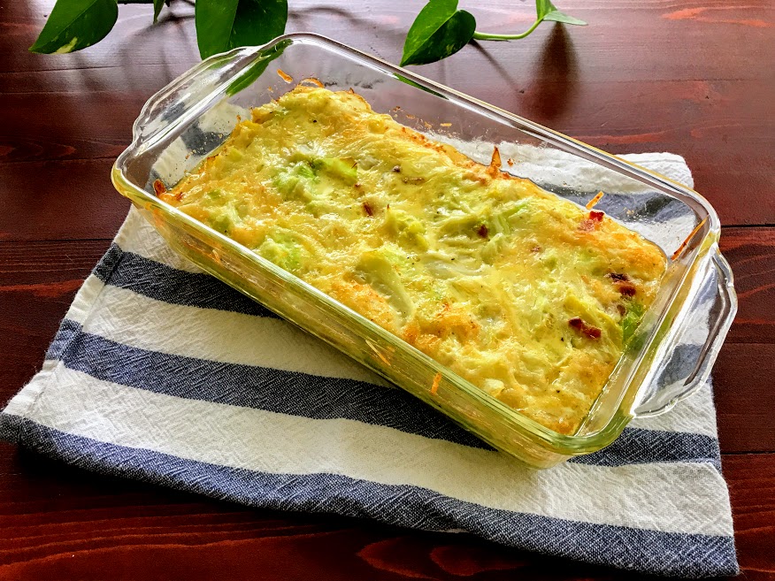 Czech Keto Dish - Zelofleky from Cabbage