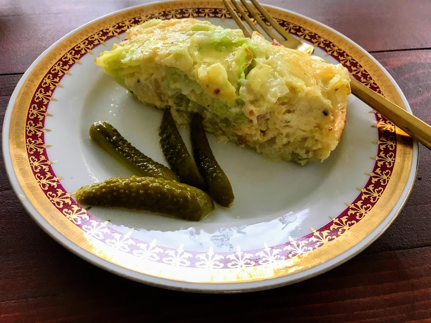 Czech Keto Dish - Zelofleky from Cabbage