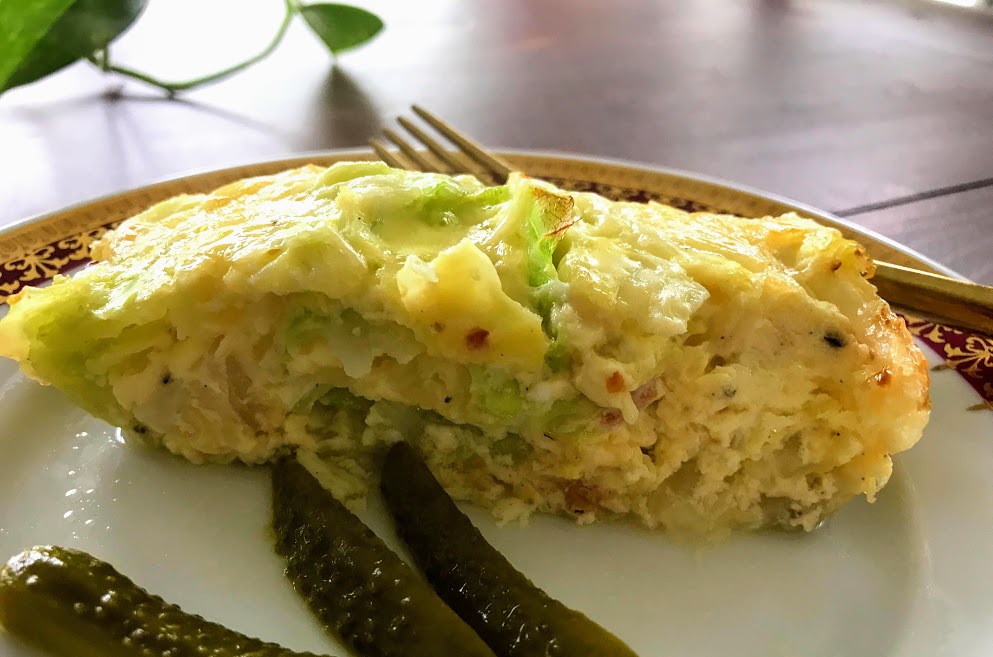 Czech Keto Dish - Zelofleky from Cabbage