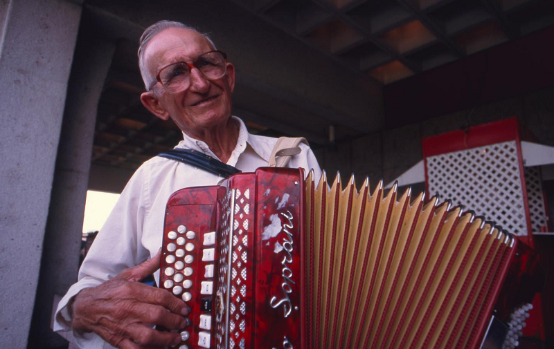 Joseph Kaspar the Czech Accordionist from Texas