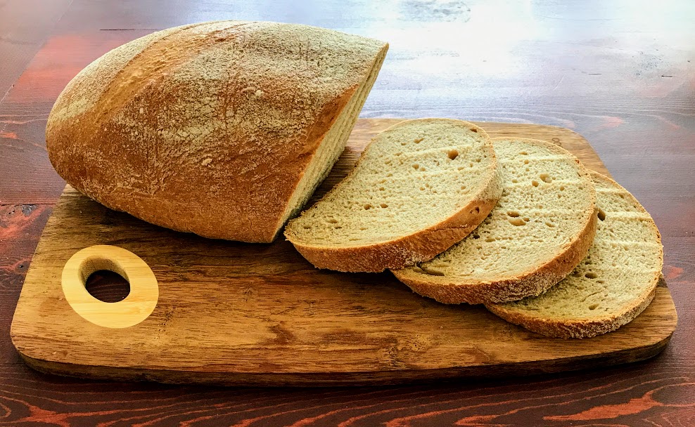 Topinky or Czech Fried Bread with Garlic