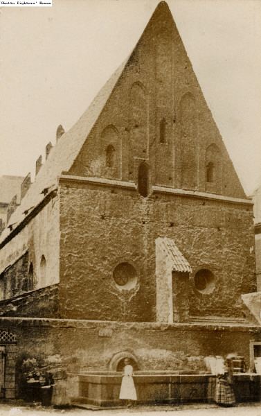 Altneuschul or Old New Synagogue of Prague