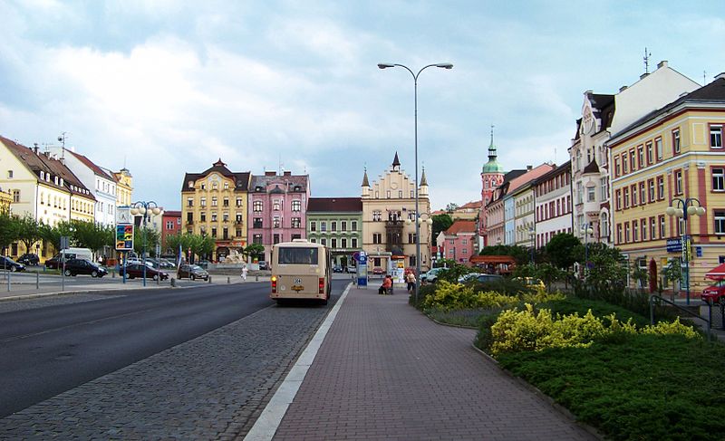 Masaryk Square in Děčín Through the Ages