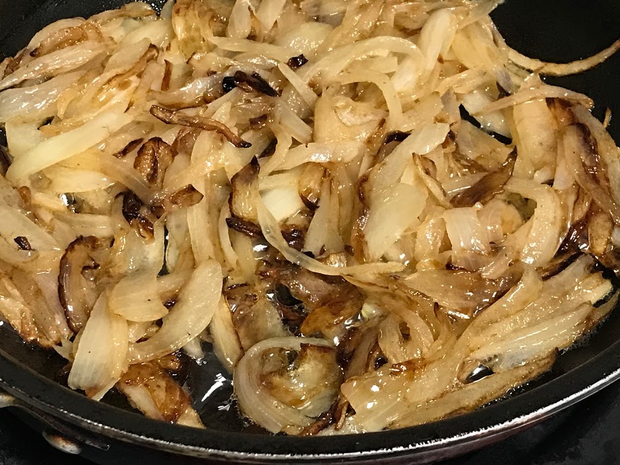 Bohemian Potato Mash with Fried Onions