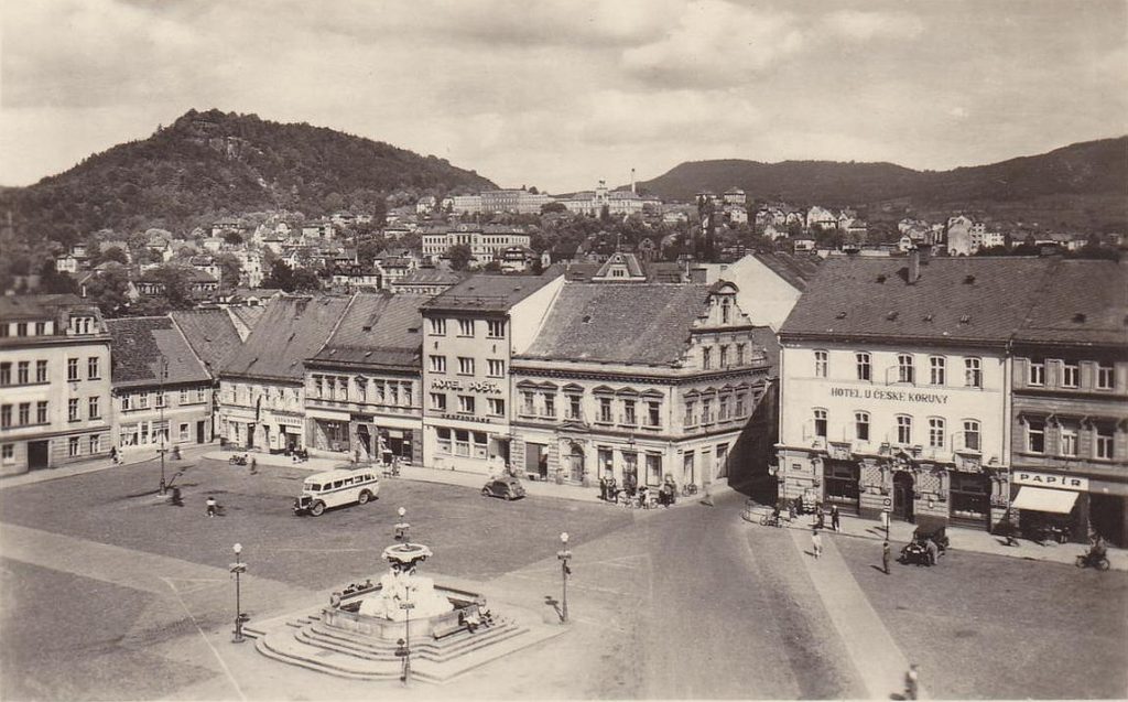 Masaryk Square in Děčín Through the Ages