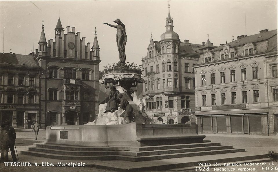 Masaryk Square in Děčín Through the Ages