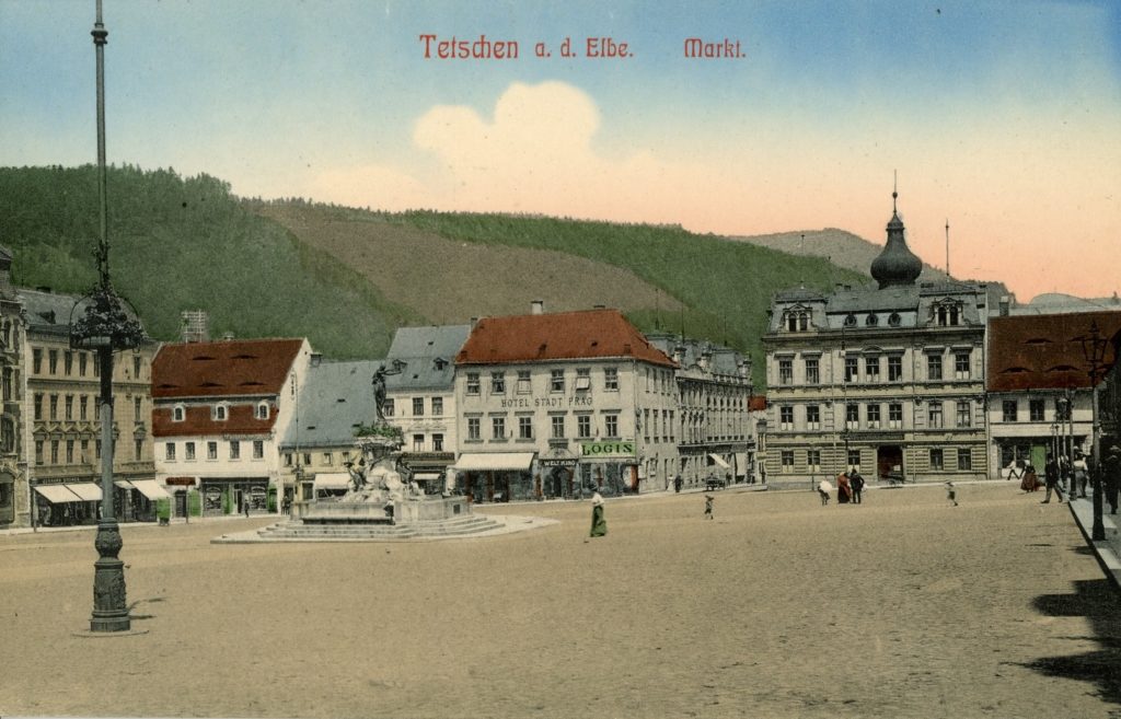 Masaryk Square in Děčín Through the Ages