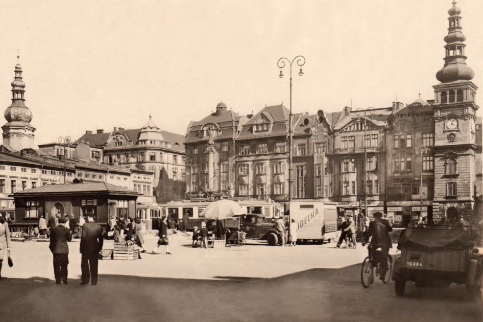 Masaryk Square in Děčín Through the Ages