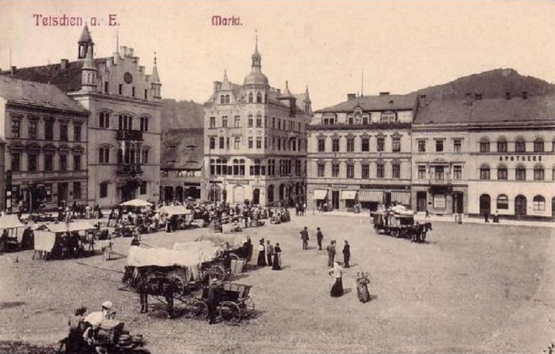 Masaryk Square in Děčín Through the Ages