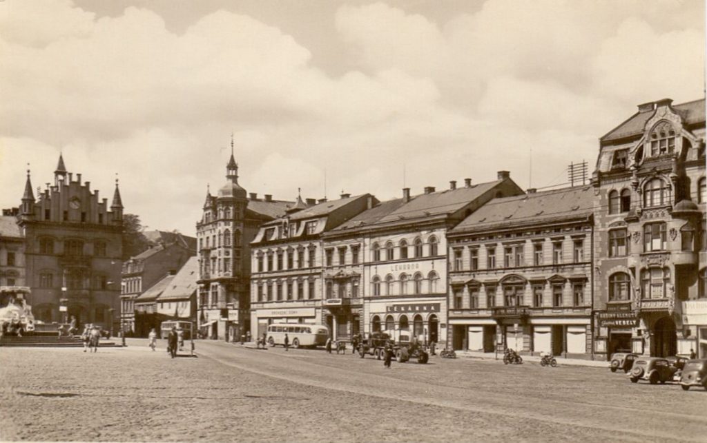 Masaryk Square in Děčín Through the Ages