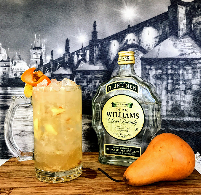 Bohemian Autumn by Zachary Jezek with Pear Williams Pear Brandy