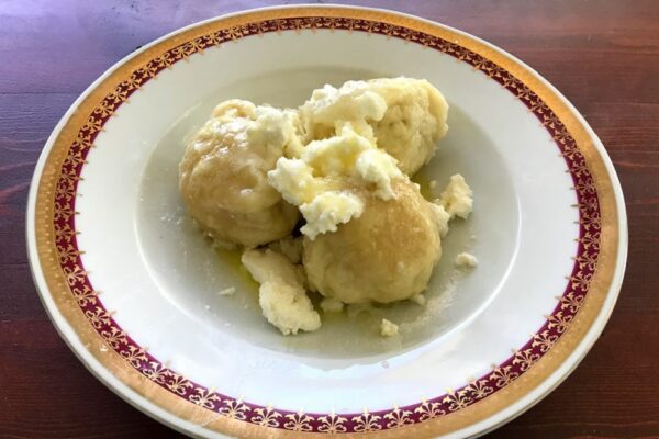 Czech Apricot Dumplings