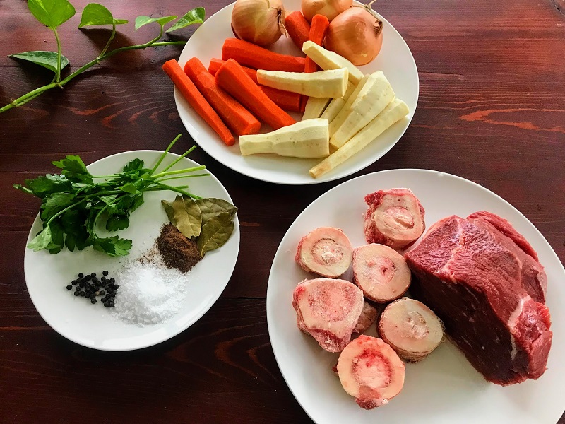 Easy Czech Liver Dumplings in Beef Broth