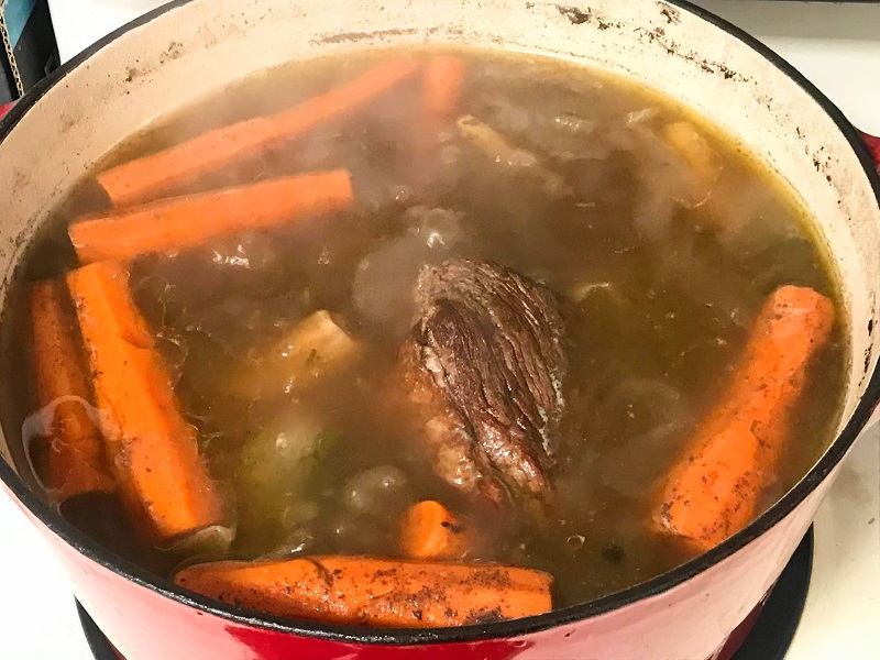 Easy Czech Liver Dumplings in Beef Broth