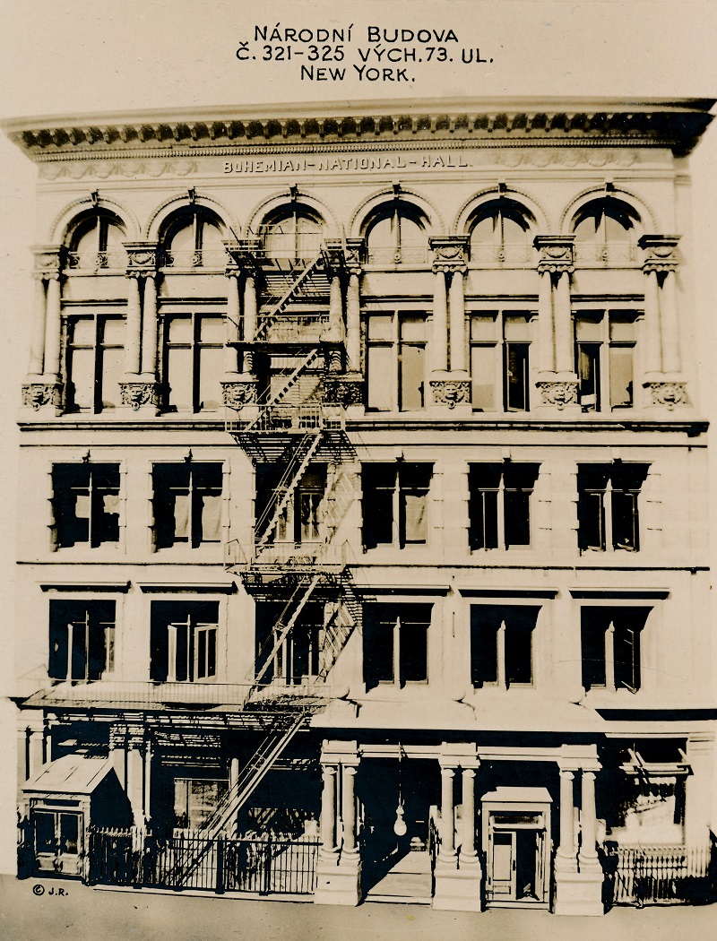 Czechs in the Big Apple - Bohemian National Hall at 73rd Street, constructed in 1896
