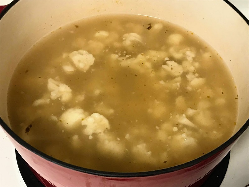 Czech Cauliflower Soup Recipe - Květáková Polévka Recept