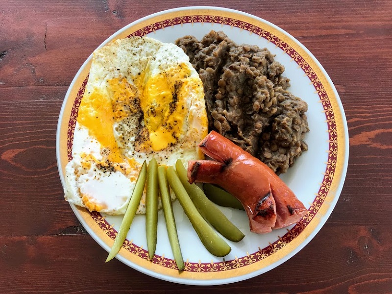 Sour Lentils or Čočka na kyselo