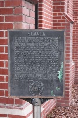 Czech Settlement at Slavia, Florida